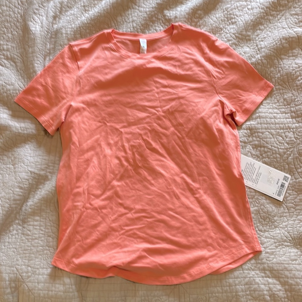 LULULEMON- Women’s - BRAND NEW NEVER WORN - Size: 4 Love Crew - Salmon WITH TAGS